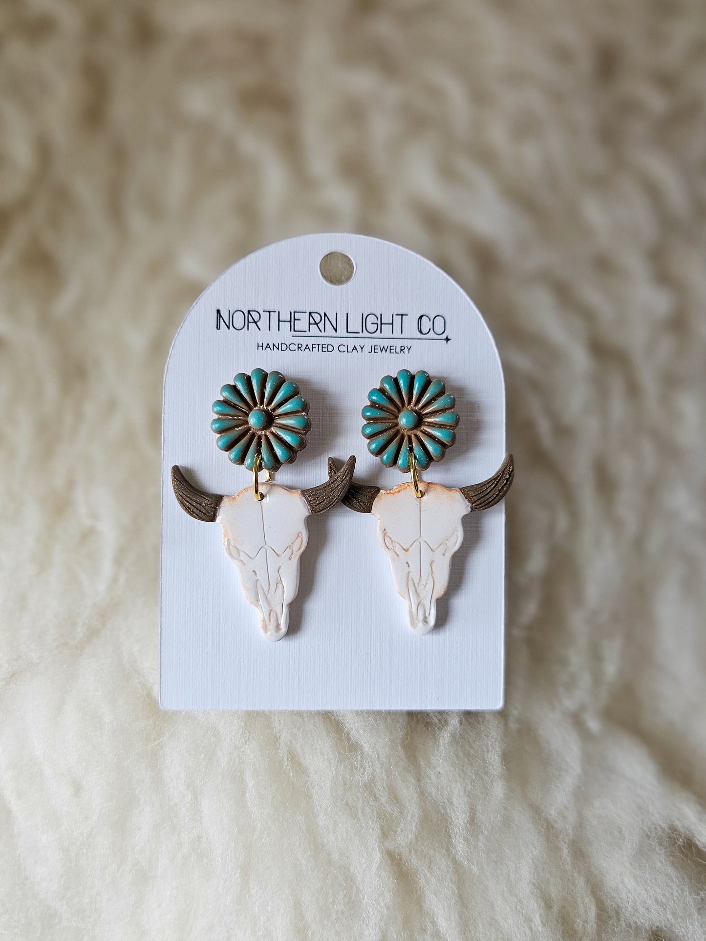 Boho Bull Skulls