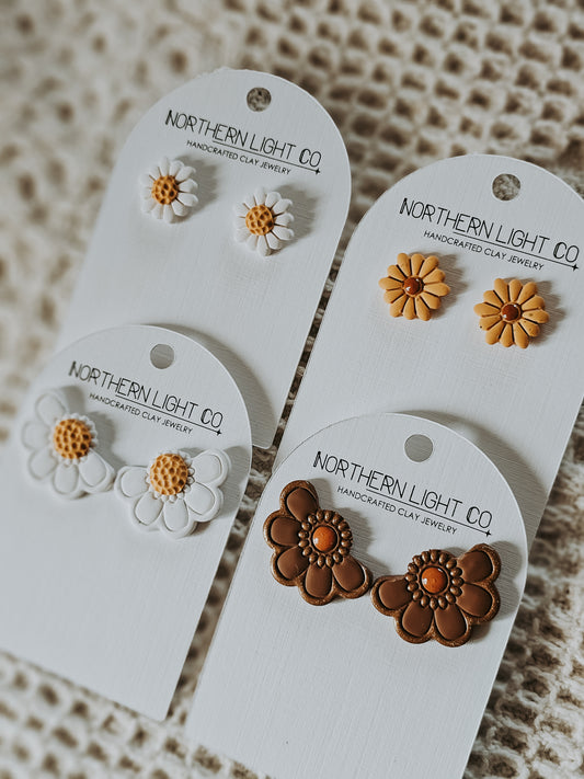 Groovys | White Daisy | 18mm